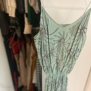 Boyod dress mint green beaded